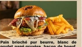 Gourmand poulet pané